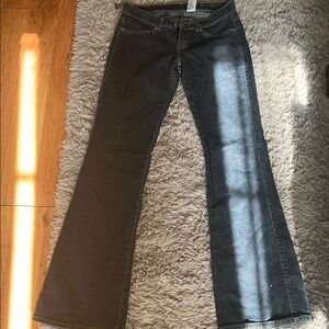 Women's Black Flared Jeans